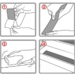 Obrázok z Profesionálna textilná lepiaca páska - Duct tape HP117, 50m