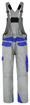 Obrázok z DYKENO Primo pracovní kalhoty s laclem šedo-modré