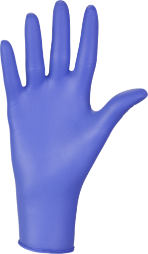 Obrázok z MERCATOR nitrylex® basic dark blue jednorázové rukavice