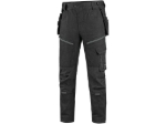 Obrázok z CXS LEONIS Pracovné nohavice čierne so šedými doplnkami
