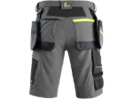 Obrázok z CXS NAOS Montérkové kraťasy šedo-čierne