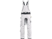 Obrázok z  CXS STRETCH Montérkové nohavice s trakmi bielo-šedé