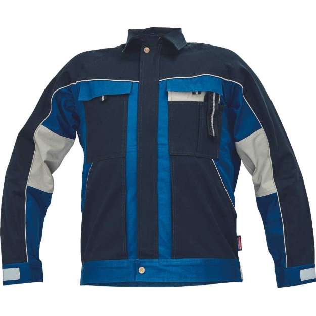 Obrázok z Cerva STANMORE Pracovná bunda tm.modrá