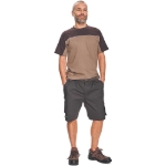 Obrázok z Australian Line STANMORE Pracovné tričko tm.hnedá