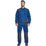 Obrázok z FF CARL BE-01-002 Pracovná bunda modrá