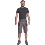 Obrázok z FF CARL BE-01-009 Pracovné šortky šedé