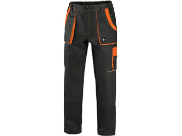 Obrázok z CXS LUXY JOSEF Pracovné nohavice do pása čierno / oranžová