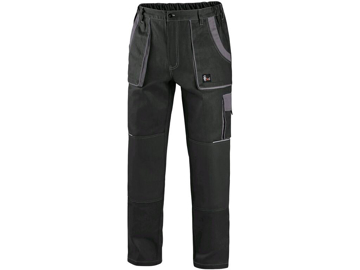 Obrázok z CXS LUXY JOSEF Pracovné nohavice do pása čierno / šedá