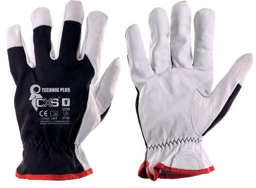 Obrázok z CXS TECHNIK PLUS Kombinované pracovné rukavice 12 párov