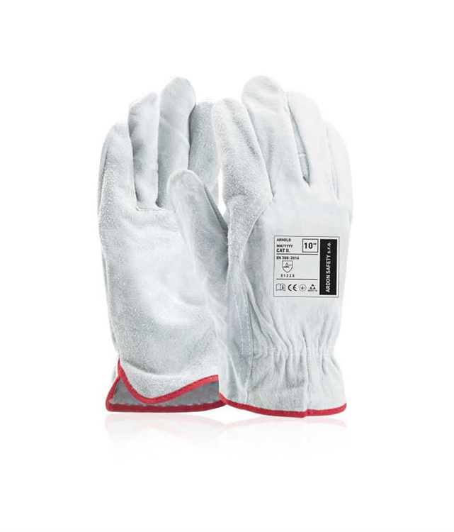 Obrázok z ARDONSAFETY/ARNOLD Pracovné celokožené rukavice 12 párov