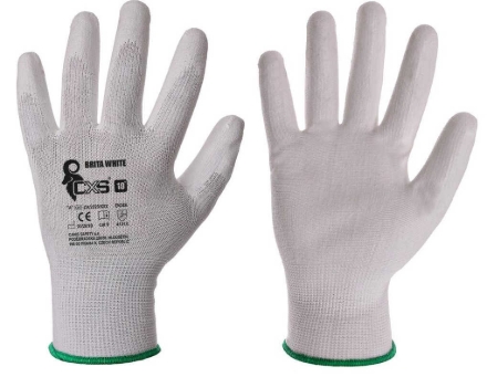 Obrázok z CXS BRITA WHITE Pracovné rukavice 12 párov