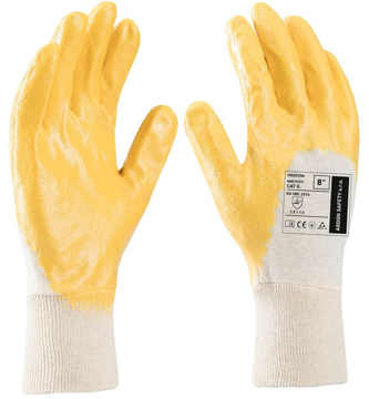 Obrázok z ARDONSAFETY/HOUSTON žlté Pracovné rukavice
