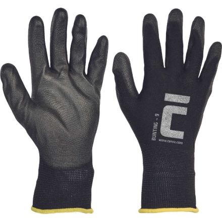 Obrázok z Cerva BUNTING BLACK Pracovné rukavice