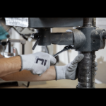 Obrázok z Cerva DIPPER Pracovné rukavice šedé 12 párov