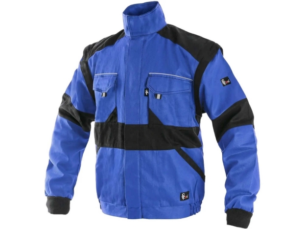 Obrázok z CXS LUXY EDA Montérková blúza modro-čierna skrátená