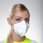 Obrázok z REFIL 751 Skladací Respirátor s ventilom FFP3 10 ks