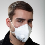 Obrázok z REFIL 751 Respirátor skladací s ventilom FFP3 1 ks