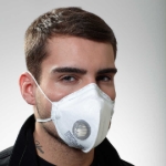 Obrázok z REFIL 711 Respirátor FFP1 skladací s ventilom 1 ks