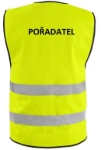 Obrázok z Reflexná vesta žltá + LOGO: POŘADATEL
