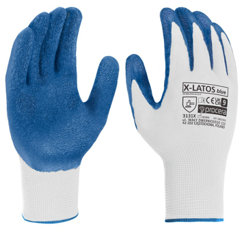 Obrázok z Procera X-LATOS BLUE Pracovné rukavice