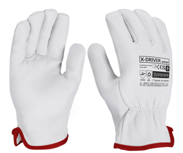 Obrázok z Procera X-DRIVER WINTER Pracovné zateplené celokožené rukavice