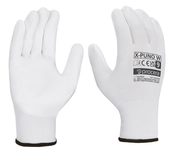 Obrázok z Procera X-PUNO Pracovné rukavice biele
