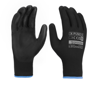 Obrázok z Procera X-PUNO BLACK Pracovné rukavice