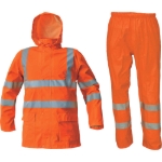 Obrázok z Cerva SIRET SET HV Nepremokavý komplet oranžový