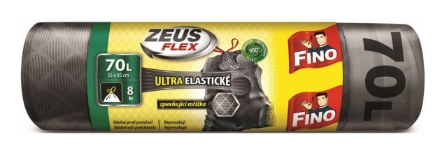 Obrázok z FINO Zeus Flex vrecia do koša 70L/8ks