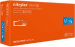 Obrázok z MERCATOR nitrylex® orange jednorázové rukavice