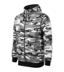 Obrázok z MALFINI C19 Camo Mikina na zips pre mužov