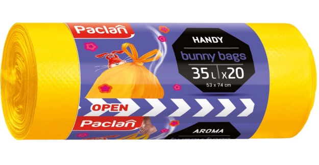 Obrázok z PACLAN vrecia do koša s vôňou aviváže 35L 20ks/role