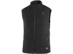 Obrázok z CXS ANTARKTÍDA Pánska vyhrievaná fleecová vesta čierna