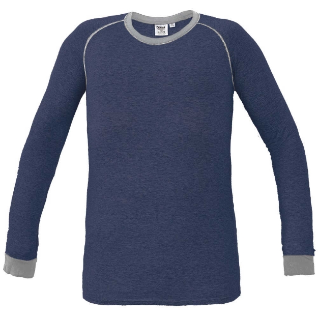 Obrázok z Cerva LION Pánske tričko s dlhým rukávom navy