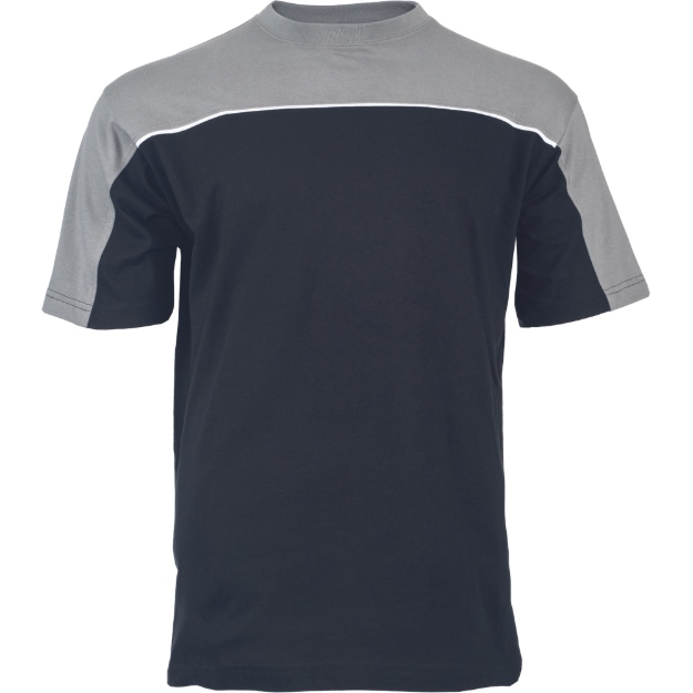 Obrázok z Cerva EMERTON Pracovné tričko čierno-šedé