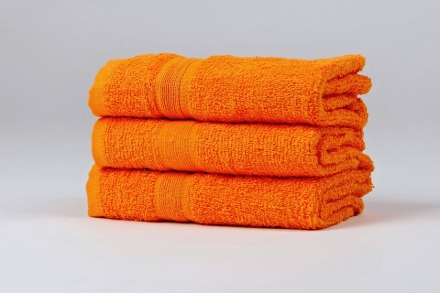 Obrázok z PROFOD SOFT Osuška 70x125 cm 400 gr/m2 oranžová 5 ks