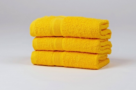 Obrázok z PROFOD SOFT Osuška 70x125 cm 400 gr/m2 žltá 5 ks