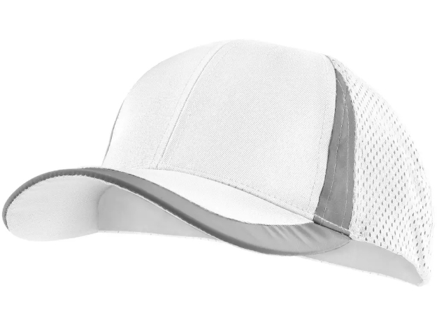 Obrázok z CXS ELY Šiltovka s reflexnými doplnkami biela