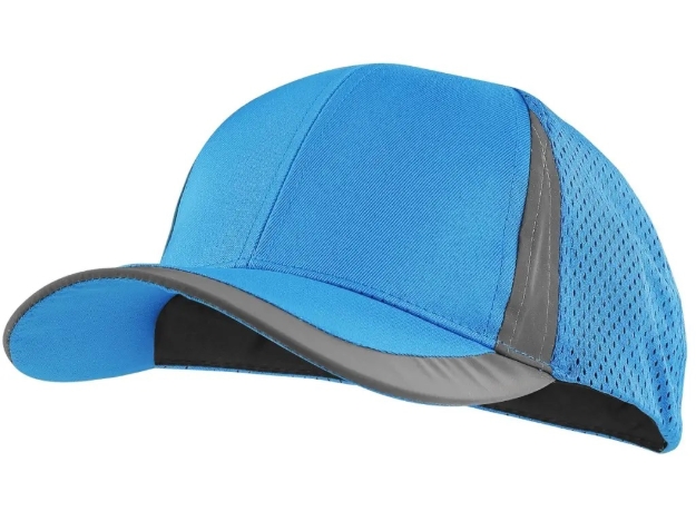 Obrázok z CXS ELY Šiltovka s reflexnými doplnkami azúrovo modrá