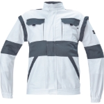 Obrázok z Cerva MAX NEO Pracovná montérková bunda 2v1 bielo / sivá 