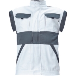 Obrázok z Cerva MAX NEO Pracovná montérková bunda 2v1 bielo / sivá 