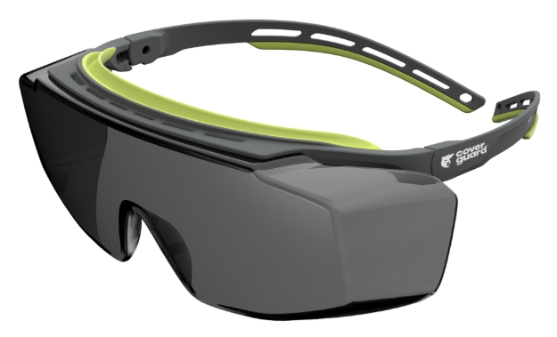 Obrázok z TIGER HIGH OTG ochranné okuliare dymové