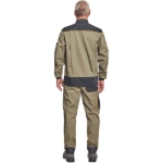 Obrázok z Cerva CREMORNE Pracovná bunda sv.olivová