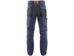 Obrázok z CXS Nimes I Pánske pracovné nohavice jeans do pása modro-čierne