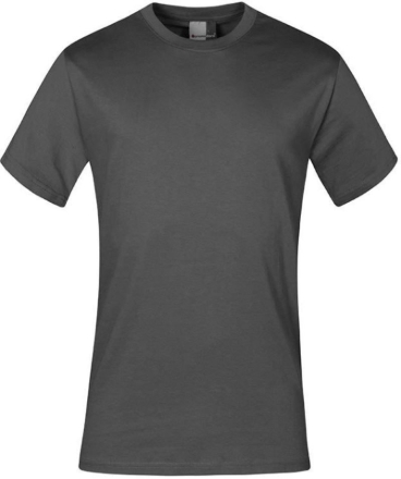 Obrázok z Promodoro Pánske tričko bio premium steel grey