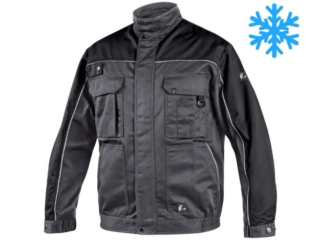 Obrázok z CXS ORION OTAKAR Montérková blúza zimná šedo/čierna