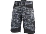 Obrázok z CXS SOLIS FLEX Pracovné kraťasy maskáčovo-čierne
