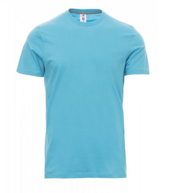 Obrázok z PAYPER SUNSET Pánske tričko 155 g/m² atolová modrá