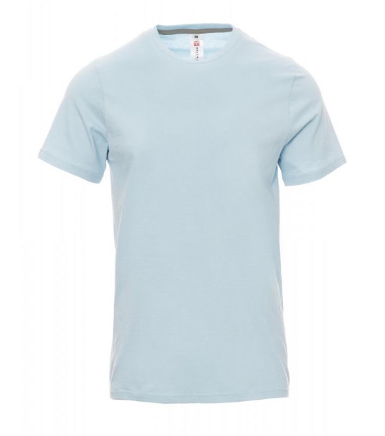 Obrázok z PAYPER SUNSET Pánske tričko 155 g/m² akvamarínová