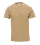 Obrázok z PAYPER SUNSET Pánske tričko 155 g/m² teplá hnedá
